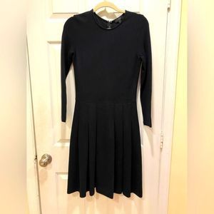 J. Crew Longsleeve Dress, sz 4, black